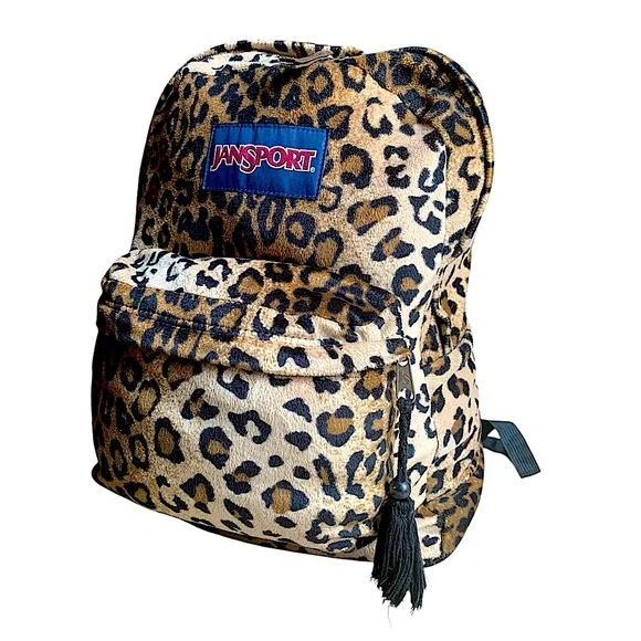 Jansport Backpack Mochila Jansport Animal Print Retro JanSport